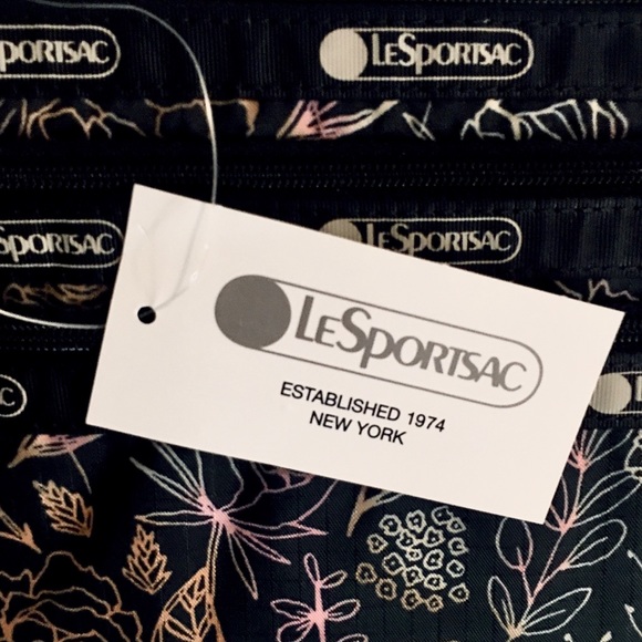 LeSportsac 3-zip Cosmetic Pouch - Picture 4 of 9